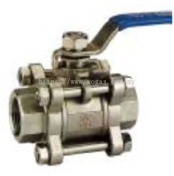 3pc Body Ball Valve