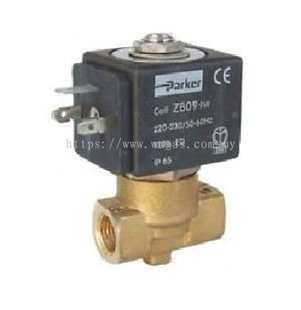 Parker Brass Solenoid Valve G1/8-1/4