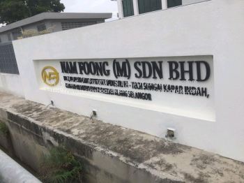 Nan Foong (M) Sdn Bhd PVC Board 3D Lettering at Kapar