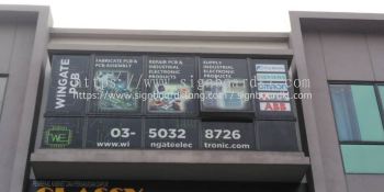 Glass Sticker Printing Service at Ampang