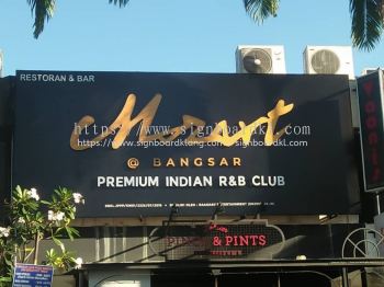 MOZART - Stainless Steel Box Up Lettering Signboard at Kuala Lumpur (KL)