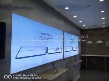 OPPO - LED Fabric Lightbox at Kuala Lumpur (KL)