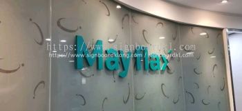 MAY FLAX - PVC Board 3D Lettering Signboard at Petaling Jaya