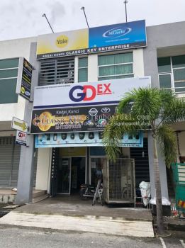 DGEX - Metal GI Signage at Subang Jaya
