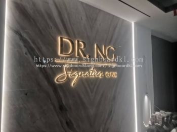 Stainless Steel Gold 3D Signboard at Kepong | Ijok | Rawang | Gombak