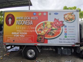 TRUCK LORRY STICKER PRINTING SERVICE | LORRY STICKER SPECIALIST AT KEPONG, SUNGAI BULOH