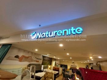 Indoor Shopping Mall 3D Box Up Lettering Signage at Kuala Lumpur (KL)