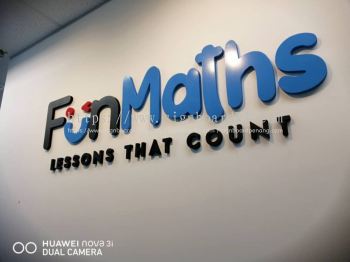 INDOOR PVC BOARD 3D LETTERING SIGNBOARD SPECIALIST AT PUNCAK JALIL | SUNWAY DAMANSARA