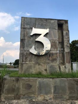 LANDMARK 3D STAINLESS STEEL SILVER MIRROR BOX UP LETTERING SIGNAGE SUPPLIER AT SELAYANG | BERANANG | SETAPAK | SEGAMBUT | SEPANG