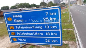 BLUE ROAD SIGNBOARD CONTRACTOR AT SUBANG JAYA | USJ | SUNWAY | PUCHONG | BANDAR KINRARA | SERI KEMBANGAN