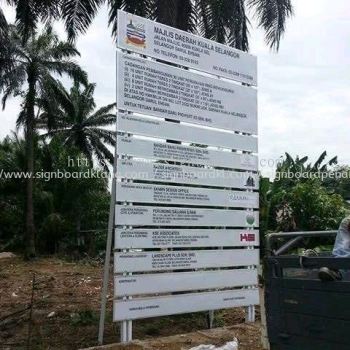 OUTDOOR CONTRACTOR SIGNS SUPPLY AT SELANGOR | KUALA LUMPUR (KL) | SEREMBAN | AMPANG