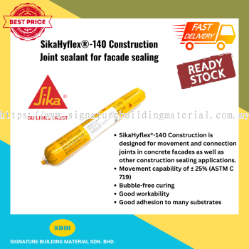 SIKA HYFLEX-140 CONSTRUCTION CONCRETE 600ML ( GREY ) 