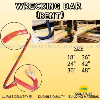 WRECKING BAR  (BENT)