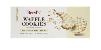 BERYL'S WAFFLE COOKIES 10'S-GIANDUJA WHITE CHOCO (80G)