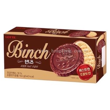 LOTTE BINCH CHOCO BISCUIT(102G)