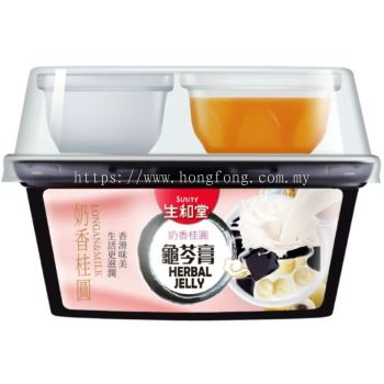 SUNITY HERBAL JELLY CUP-LONGAN HONEY生和堂 奶香 龟苓爽 粒粒桂圆(36*222G)