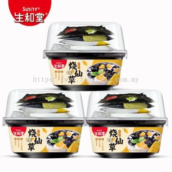 SUNITY GRASS JELLY CUP-MANGO生和堂 台湾烧仙草 芒果味(24*246G)