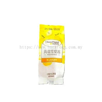 CLEVER MAMA 2*70'S 35G KONJAC JELLY LOOSE PACK-PEAR PULP巧妈妈 劅劵雪梨冻(140*35G)