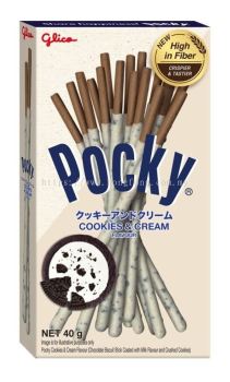 POCKY COOKIES & CREAM(10X40G)