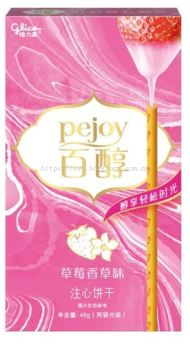 POCKY-CHINA PEJOY-STRAW VANILLA百醇 草莓香草(36*48G)