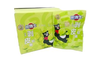 XU FU JI DR.BEAR JUICE GUMMIES-GREEN GRAPE徐福记 熊博士软糖 青提(10*60G)