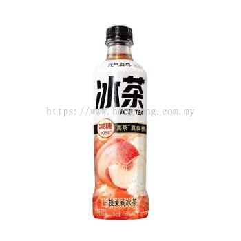 GENKI FOREST ICE TEA LESS SUGAR-GRAPEFRUIT GREEN TEA元气森林 减糖 葡萄柚冰绿茶(15*450ML)