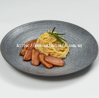 Smoked Duck Spaghetti