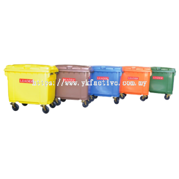 YKF Mobile Garbage Bin 660 with (Non-Pedal & Foot Pedal) 660L