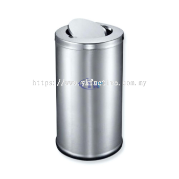 YKF Flat Swing 086 Stainless Steel Round Bin