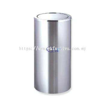 YKF Flat Swing 031 Stainless Steel Round Bin