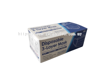 3ply Face Mask Disposable Earloop 3ply Non Medical 50 pcs 