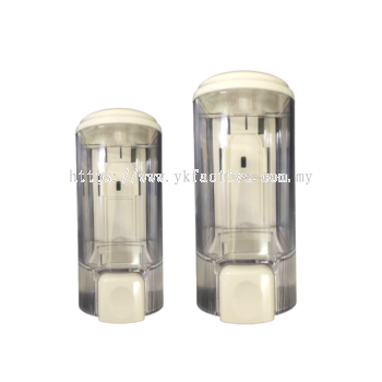 White Transparent Hand Soap Dispenser (Made in Taiwan)