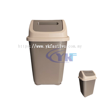 YKF Swing Top Bin 13L  (Plastic Type)