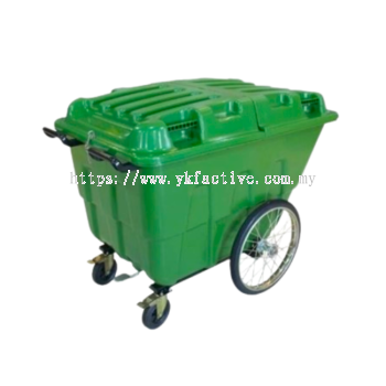 Garbage Bin 4 Wheel-400L