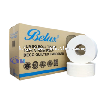 Belux Jumbo Roll Tissue 100% Pulp-200M