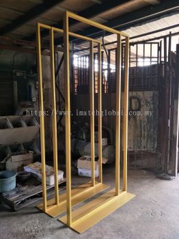 Bank event metal frame 