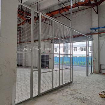 factory 12'H sliding door 