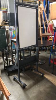 double side swingable whiteboard 