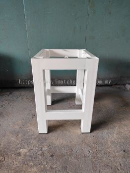 coffee house metal white stool 