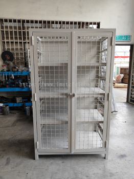 customized metal adjustable shelf cage