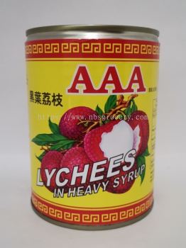 AAA Lychees 565g