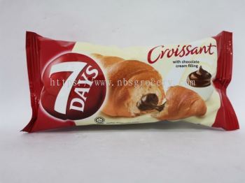 7DAYS Roti Croissant Berperisa Coklat / Butter / Jagung / Strawbeli / Vanila 60g