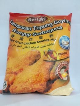 Bestari Crispy Hot & Spicy Fried Chicken Coating Mix 1kg