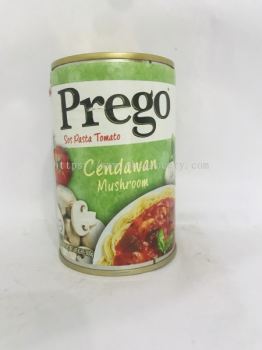 Prego Mushroom Tomato Pasta Sauce 300g 意大利面蘑菇番茄红酱 Sos Pasta Tomato Cendawan