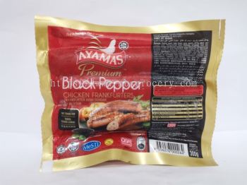 AYAMAS Blackpepper Chicken Frankfurter  235g ں㳦 Frankfurter Ayam degan Lada Hitam