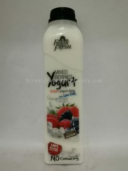 FARMFRESH Mixed Berries Yogurt 700ml 综合果莓