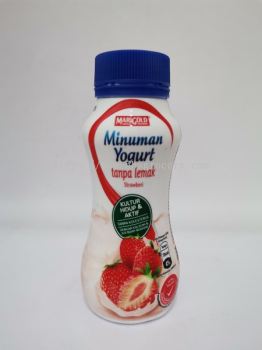 MARIGOLD Strawberry No Fat Yogurt 200g  ��֬��ݮ�Ÿ� 