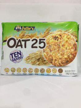 Julie's OAT 25 Ten Grains Flavoured 200g