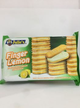 Julie's Finger Lemon Flavoured Cream Sandwich 126g