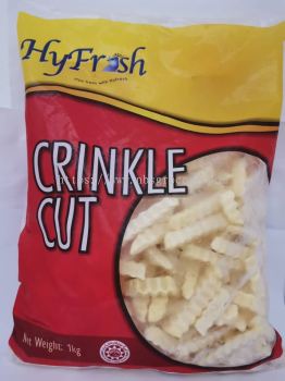 HYFRESH  CRINKLE CUT 1KG